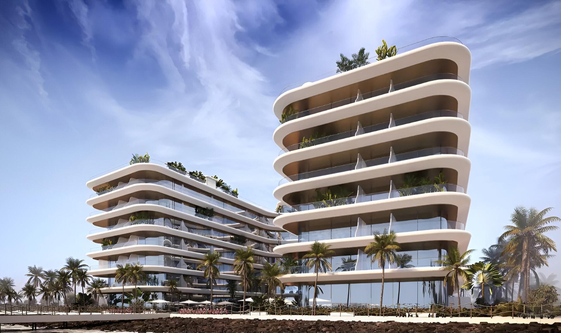 Vue aérienne du projet Gianfranco Ferré